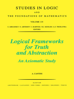 cover image of Logical Frameworks for Truth and Abstraction